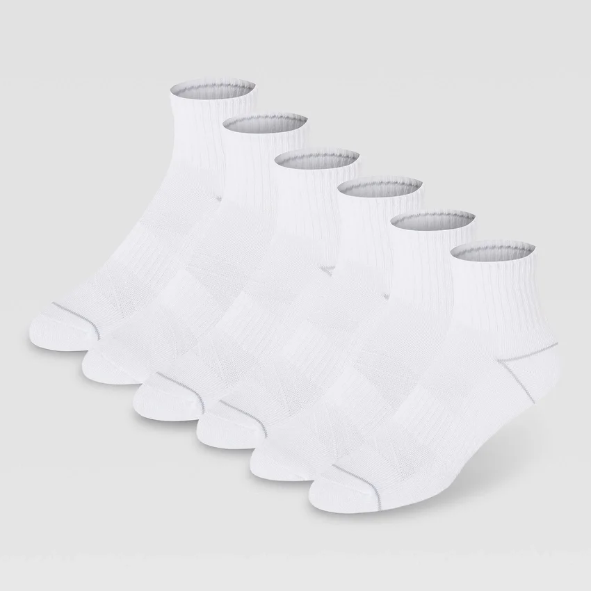 6Pk Naisten Cushion Quarter