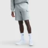 8" fleece-cargoshortsit, C Logo