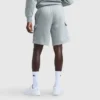 8" fleece-cargoshortsit, C Logo