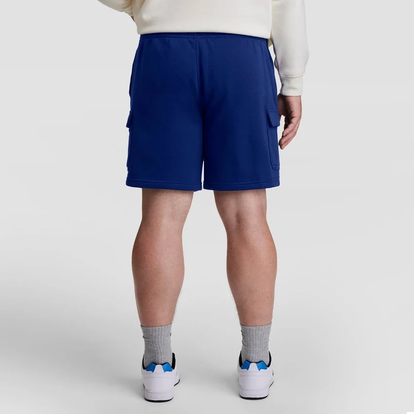 8" fleece-cargoshortsit, C Logo