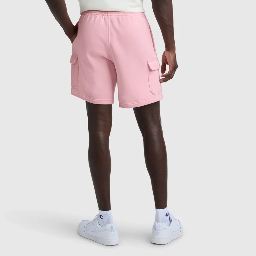 8" fleece-cargoshortsit, C Logo