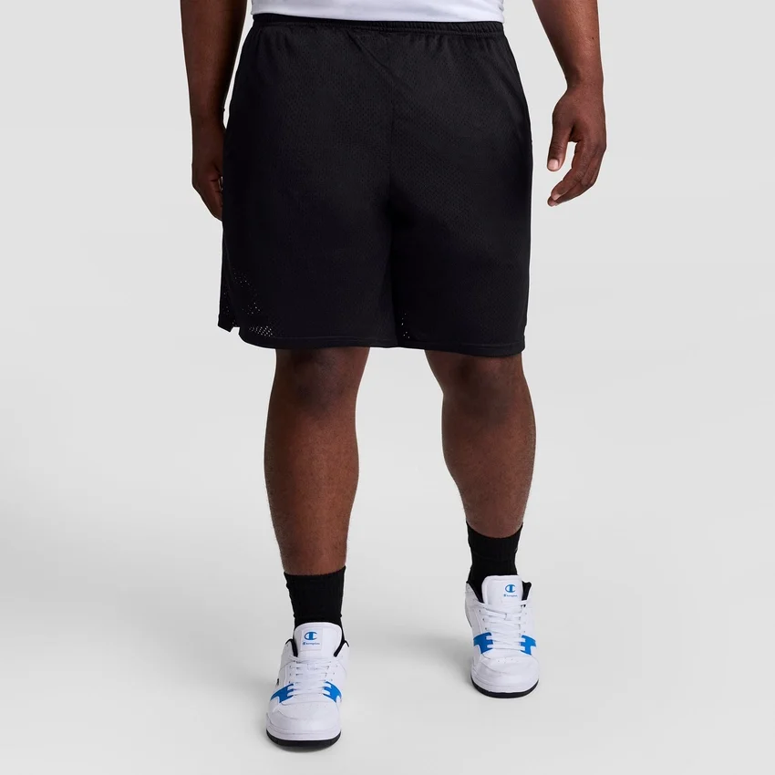 9" Classic Mesh Shortsit, C Logo – Big & Tall