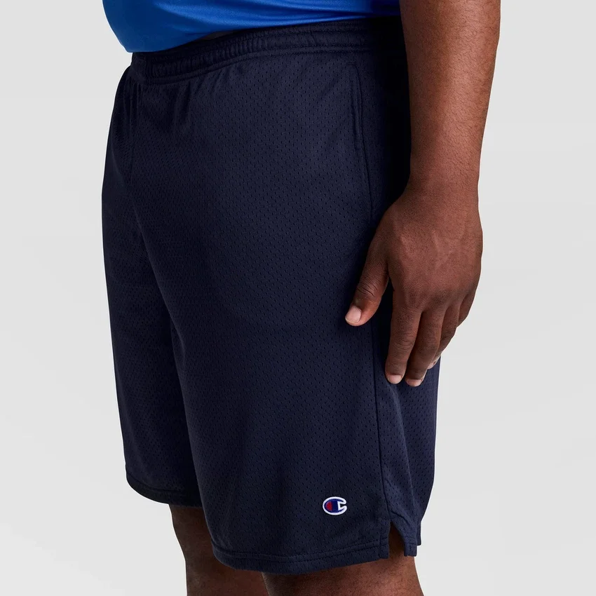 9" Classic Mesh Shortsit, C Logo – Big & Tall