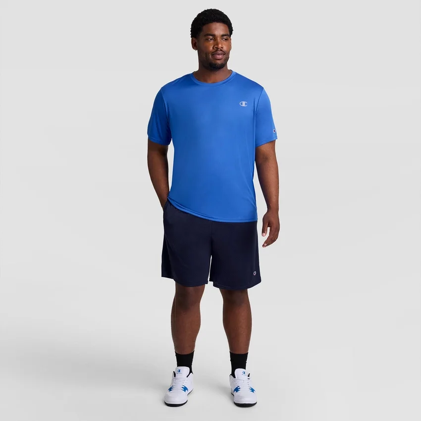 9" Classic Mesh Shortsit, C Logo – Big & Tall