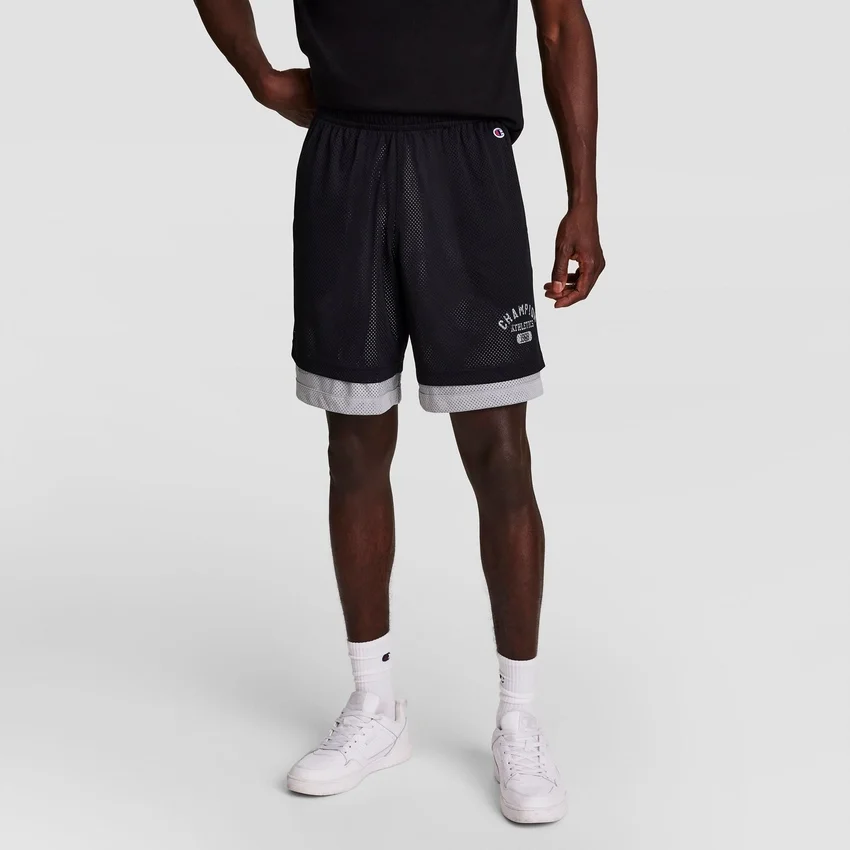 9" Gridiron Double Layer Shortsit, C Logo
