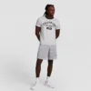 9" Gridiron Double Layer Shortsit, C Logo
