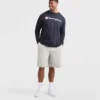 9" kevyet kotishortsit, C Logo – Big & Tall