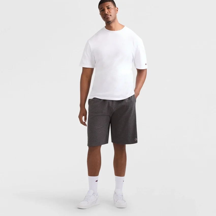 9" kevyet kotishortsit, C Logo – Big & Tall