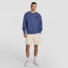 9" Modern Retro Washed -shortsit, C Logo