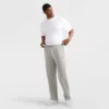 Kevyet kotihousut, avoin helma, C Logo – Big & Tall