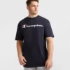 Klassinen graafinen T-paita, Script Logo – Big & Tall