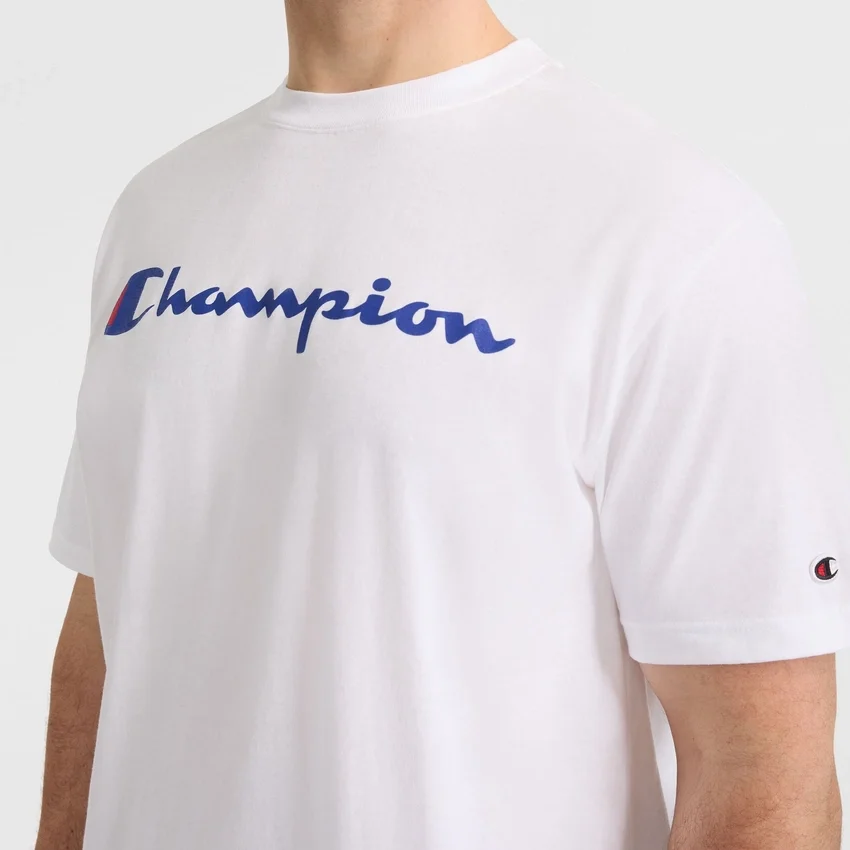 Klassinen graafinen T-paita, Script Logo – Big & Tall