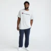 Klassinen graafinen T-paita, Script Logo – Big & Tall