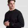 Klassinen pitkähihainen T-paita, brodeerattu C Logo – Big & Tall
