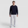 Klassinen pitkähihainen T-paita, brodeerattu C Logo – Big & Tall