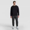 Klassinen pitkähihainen T-paita, brodeerattu C Logo – Big & Tall
