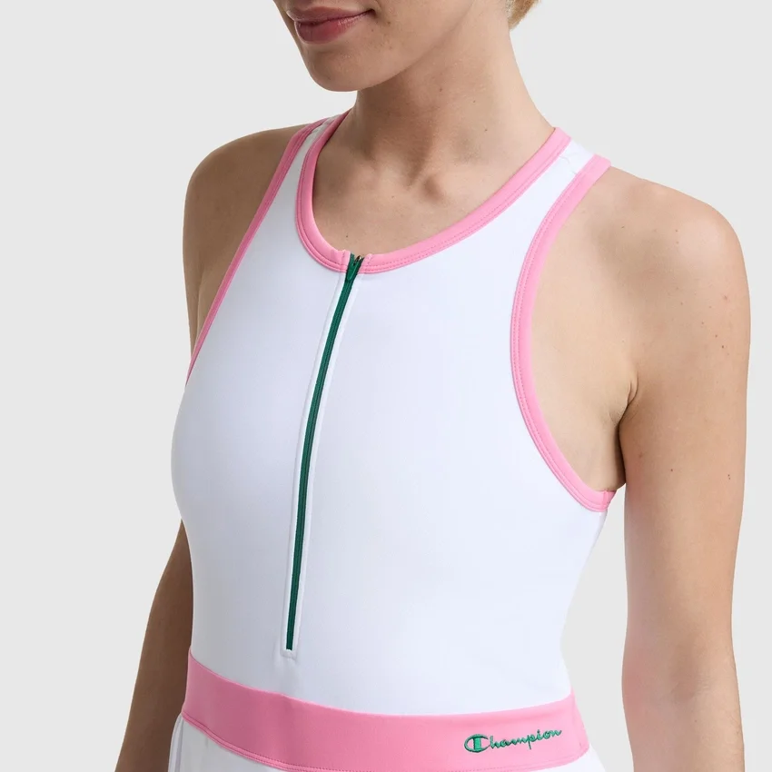 Match Point -tennismekko, brodeerattu Script Logo