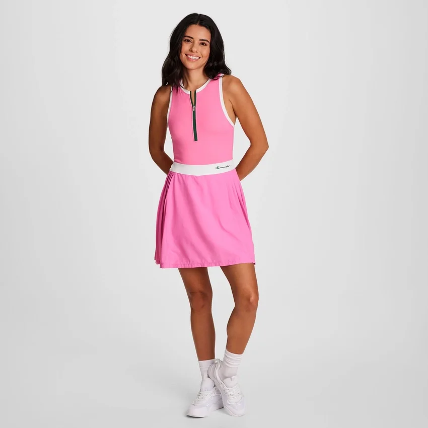 Match Point -tennismekko, brodeerattu Script Logo