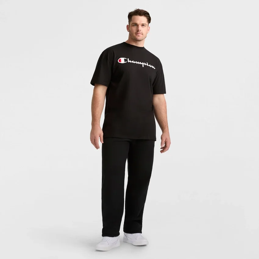 Powerblend-collegehousut, avoin helma, C Logo – Big & Tall
