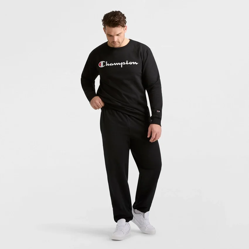 Powerblend-collegehousut, kiristetyt lahkeet, C Logo – Big & Tall