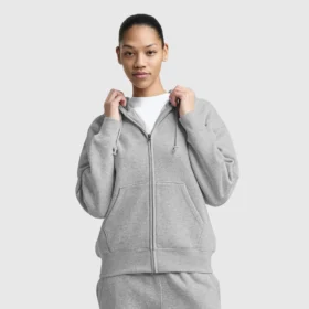 Powerblend-fleece-vetoketjuhuppari, C Logo