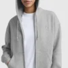 Powerblend-fleece-vetoketjuhuppari, C Logo