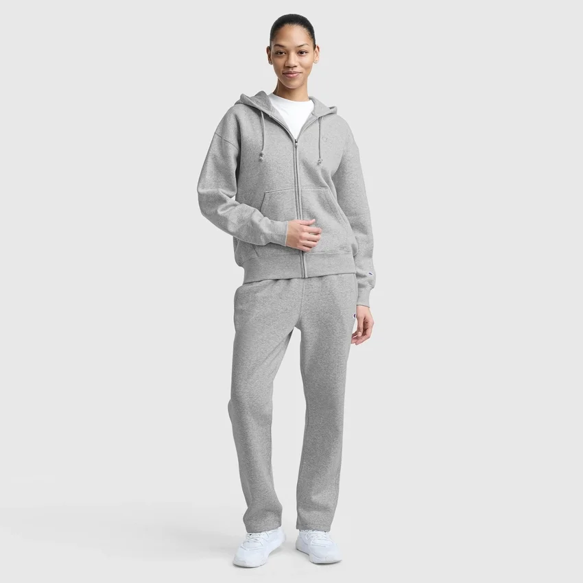 Powerblend-fleece-vetoketjuhuppari, C Logo