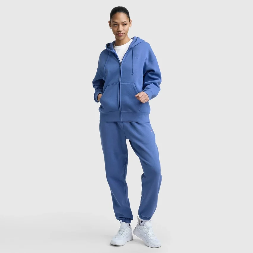 Powerblend-fleece-vetoketjuhuppari, C Logo