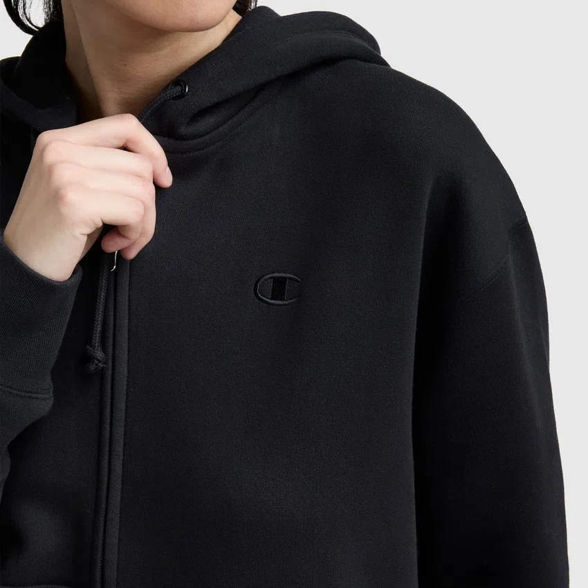 Powerblend-fleece-vetoketjuhuppari, C Logo
