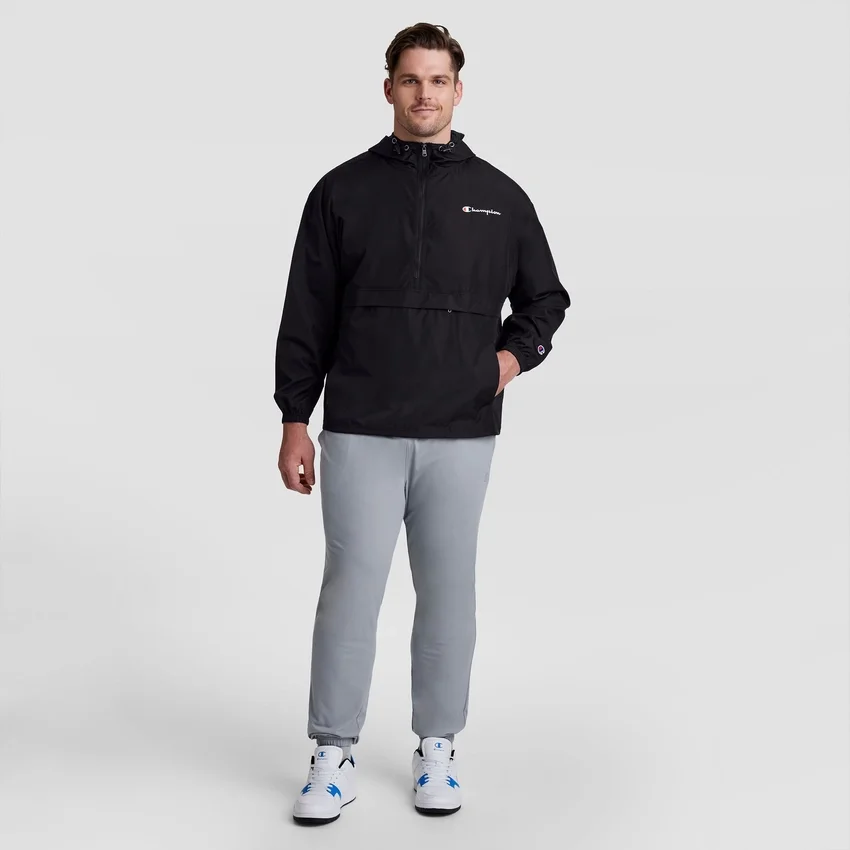 Stadium Packable -takki, Script Logo – Big & Tall
